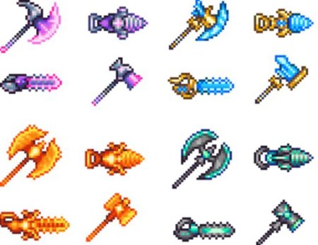 Оружие из Terraria