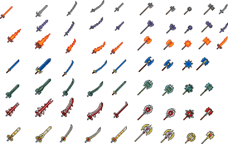 Террария мечи