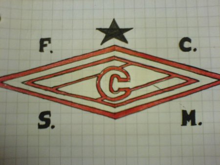 Вышивка крестиком ФК Локомотив