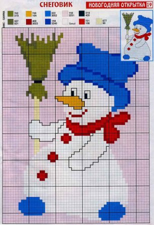 Клеточкам к новому году