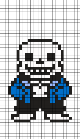Sans Undertale пиксельный