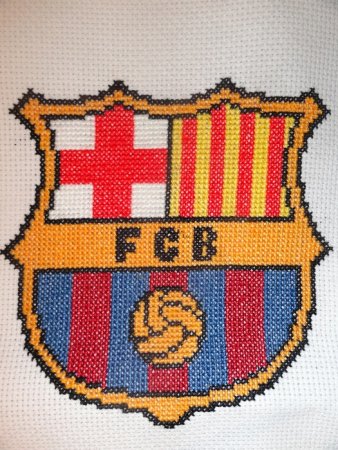 Вышивка Барселона