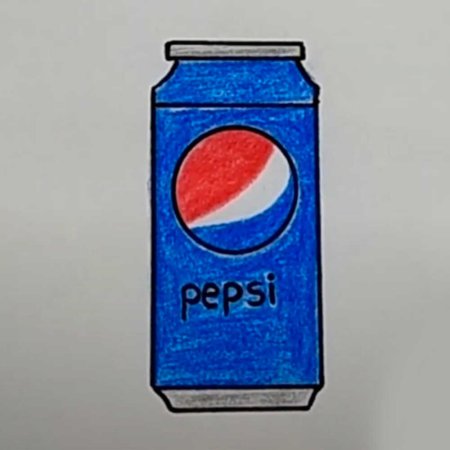 Pepsi рисунок