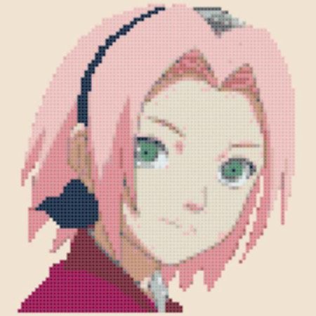 Пиксельная Сакура Харуно