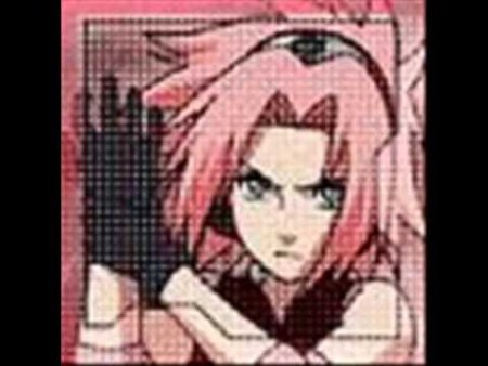 Сакура в клеточку