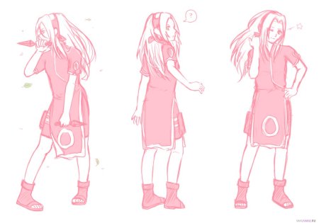 Сакура Харуно доска тупая