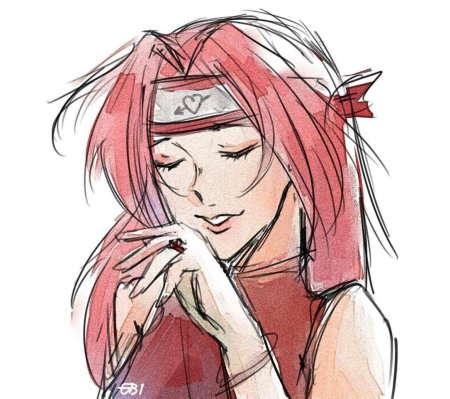 Сакура Харуно скетч