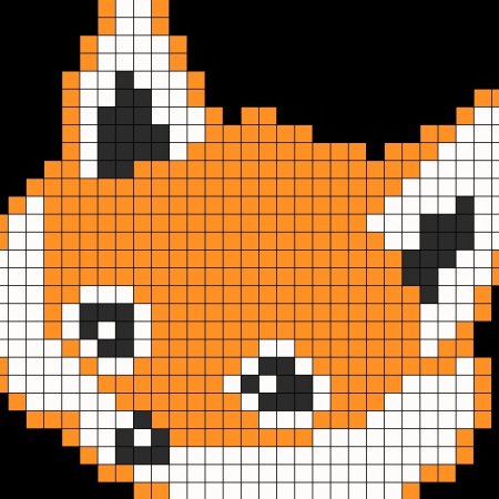 Рисование по клеткам Белочка