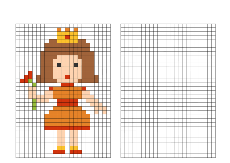 Пиксель арт ужастик