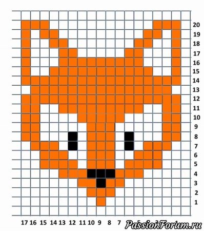 Жаккард лисички