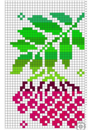 Вышивка на варежках схемы