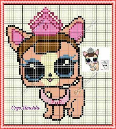 Рисование по клеткам ЛОЛ