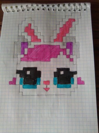 Куколки ЛОЛ по клеточкам