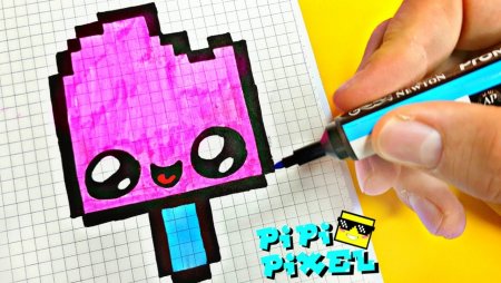 Рисование по клеточкам ЛОЛ