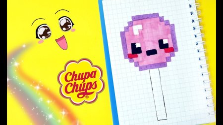 Легкие рисунки по клетка ЛОЛ