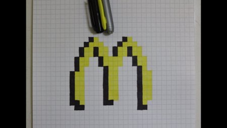 Пиксельная картошка фри