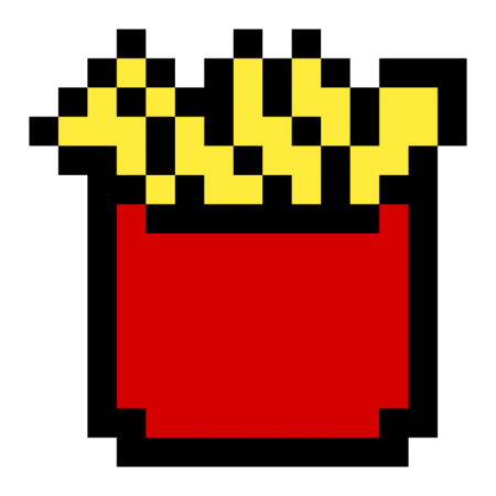 Рисование по клеточкам напитки