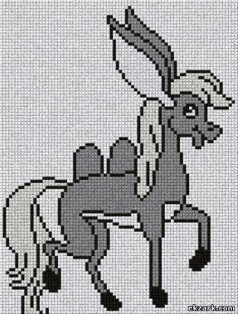 Вышивка конек горбунок