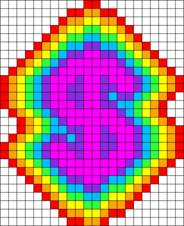 Рисование по клеткам мороженое