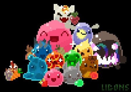 Pixel Art СЛАЙМ ранчер