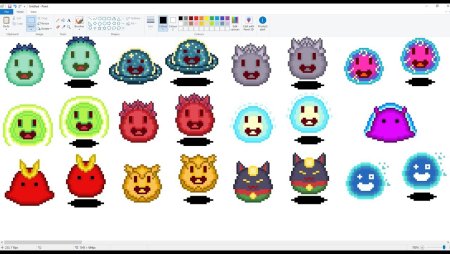 СЛАЙМ пиксельный ранчер