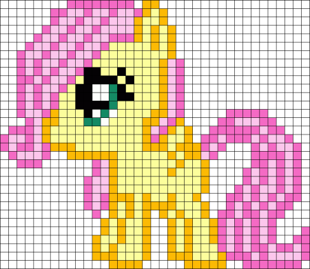 Майлитл плни вышивка крестом