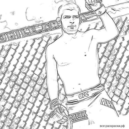 Хабаб нурмагомедовраскраска