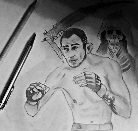 Арт Хабиба Нурмагомедова