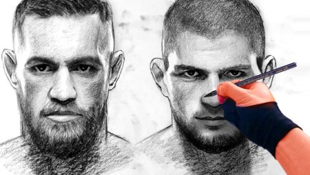 Раскраска Хабиб Нурмагомедов