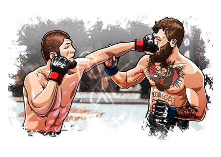 UFC рисунки