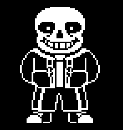 Санс Undertale Pixel