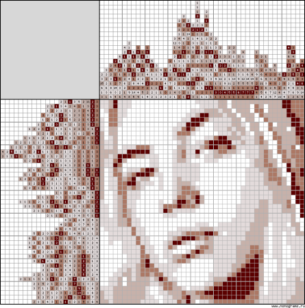 Рисунки по клеточкам дили Айлеш