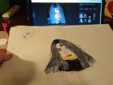 Билли Айлиш для склейки