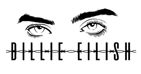 Глаза Билли Айлиш рисунок