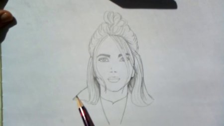 Билли Айлиш поэтапно