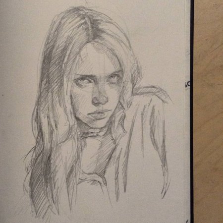 Лёгкий портрет Билли Айлиш