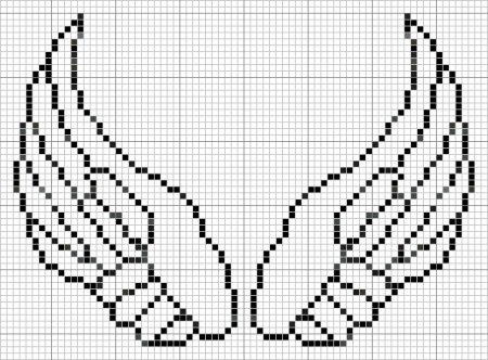 Сердечко из бисера схема