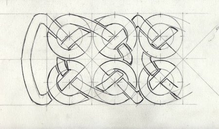 Кельтский узел крест