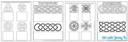 Кельтская вышивка крестом