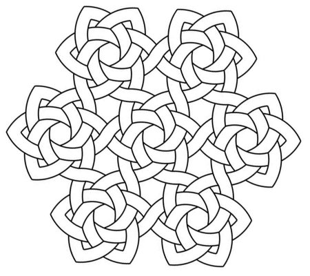 Уроки рисования кельтского орнамента