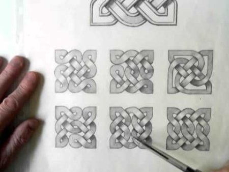 Вышивка крестом Кельтские мотивы