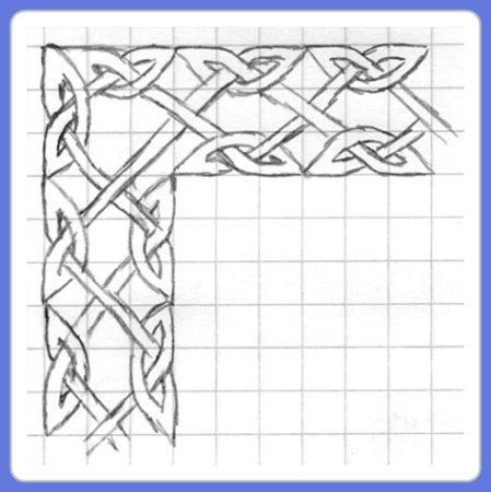Кельтские узоры вышивка