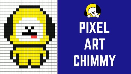 Рисование по клеткам БТС