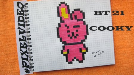 Bt21 по клеточкам в тетради