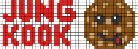 Рисование по клеткам БТС