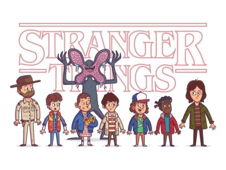 ОСД рисунок stranger things