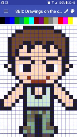 Рисование по клеточкам приложение