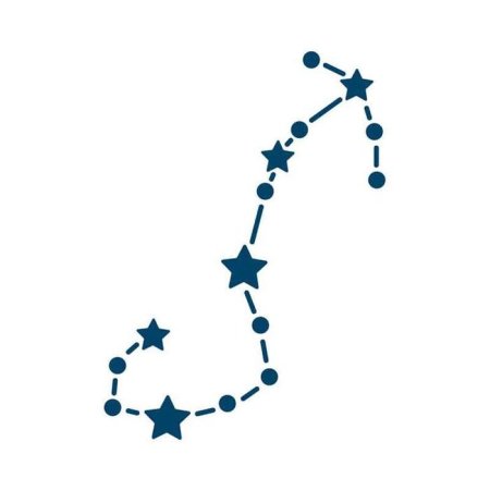 Созвездия по координатам точек