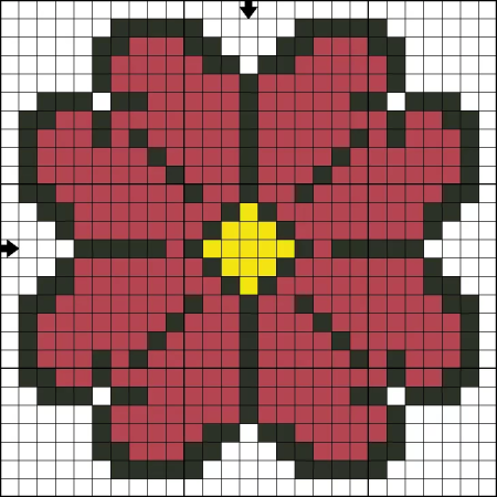 Простая вышивка крестиком