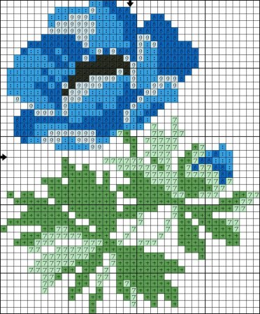 Вышивка крестом несложная